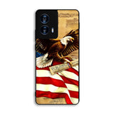 American Flag Eagle 1st Motorola Moto G Power 5G 2024 Case FE2014
