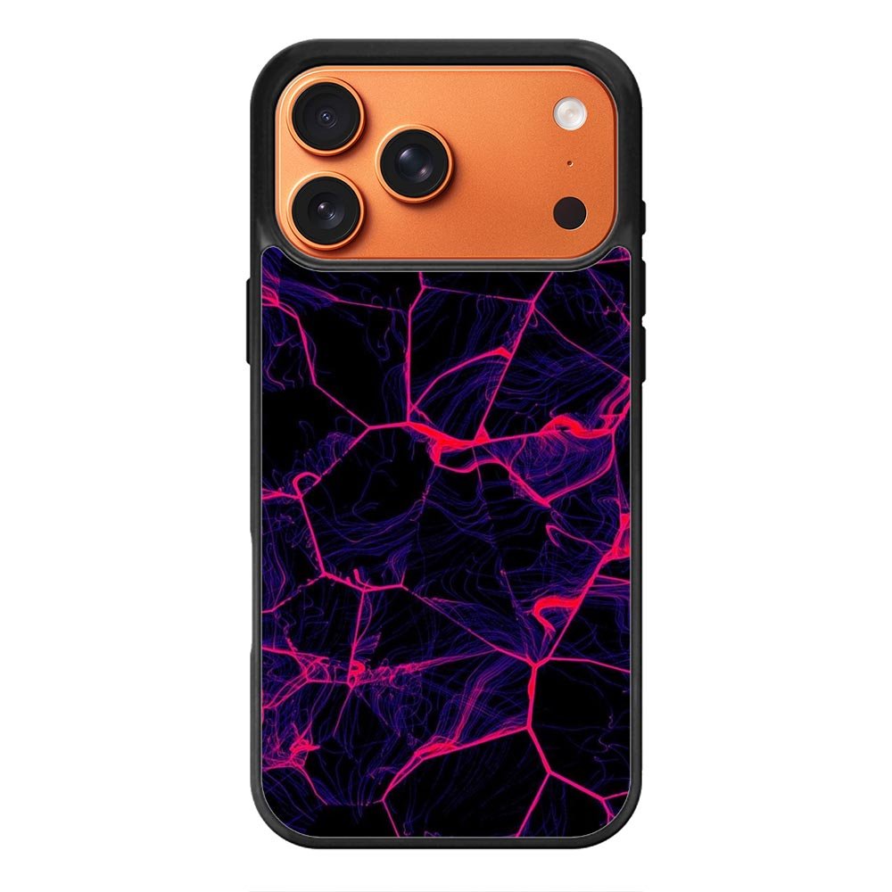 Texture black pink iPhone 17 Pro Max Case FE0611