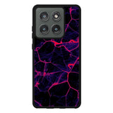Texture black pink Motorola Moto Edge 2025 Case FE0611