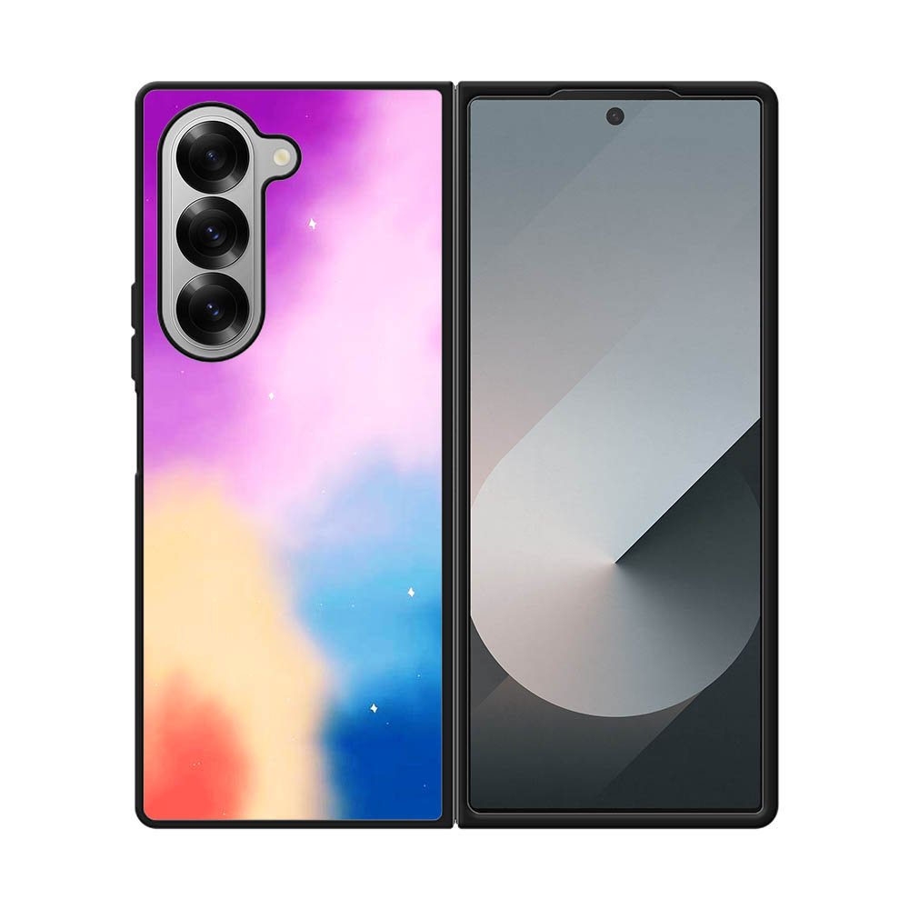Water colour rainbow FE0013 Samsung Galaxy Fold 7 5G Case