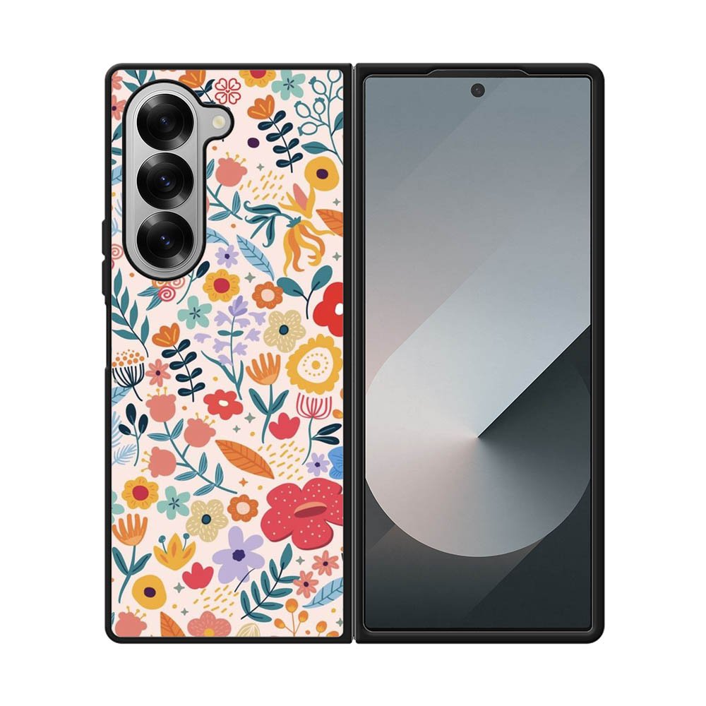 Flower pattern FE0014 Samsung Galaxy Fold 7 5G Case