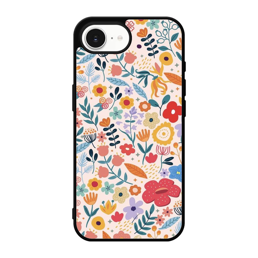 Flower pattern iPhone 17e Case FE0273