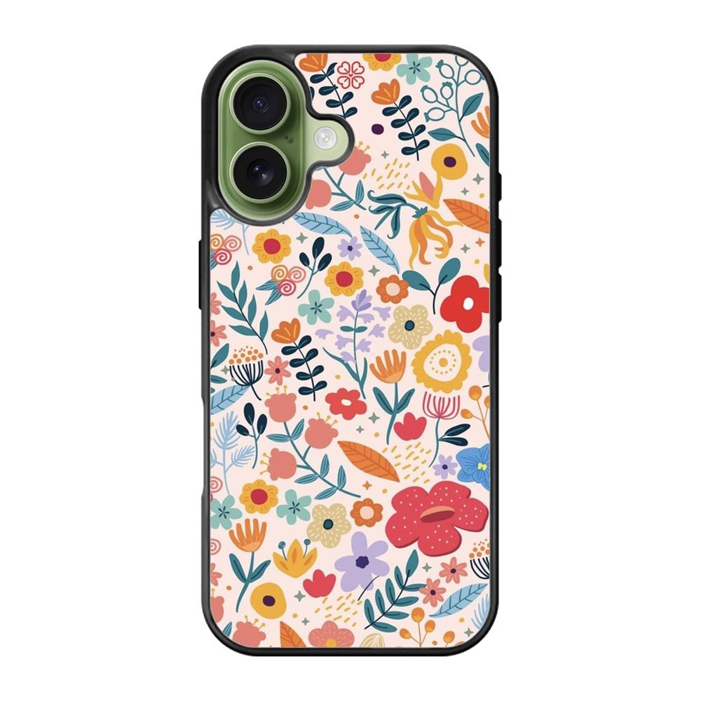 Flower pattern iPhone 17 Case FE0273