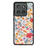 Flower pattern Motorola Moto Edge 2025 Case FE0273