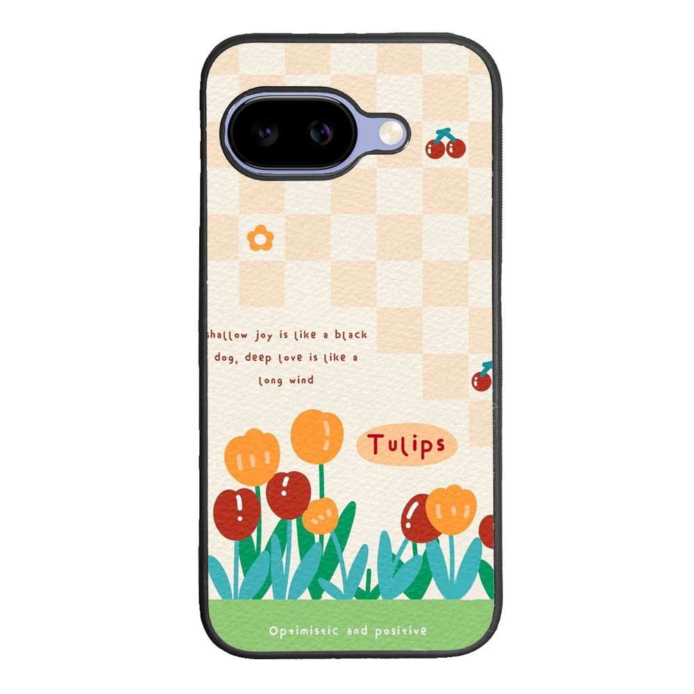 Tulips quotes Google Pixel 10A Case FE0634
