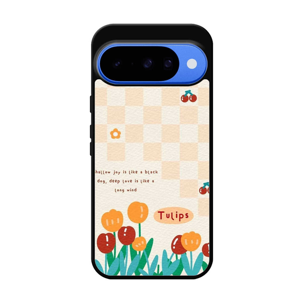 Tulips quotes Google Pixel 10 Case FE0634