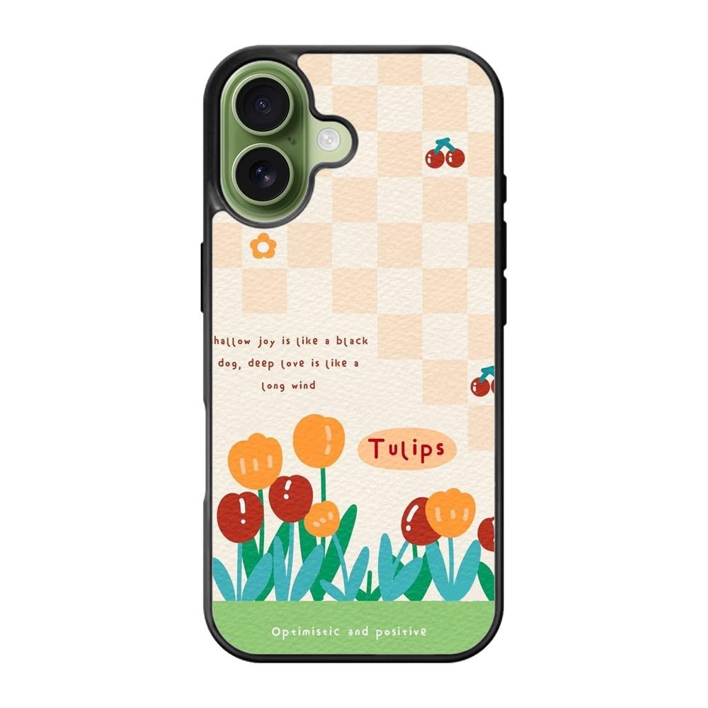 Tulips quotes iPhone 17 Case FE0634