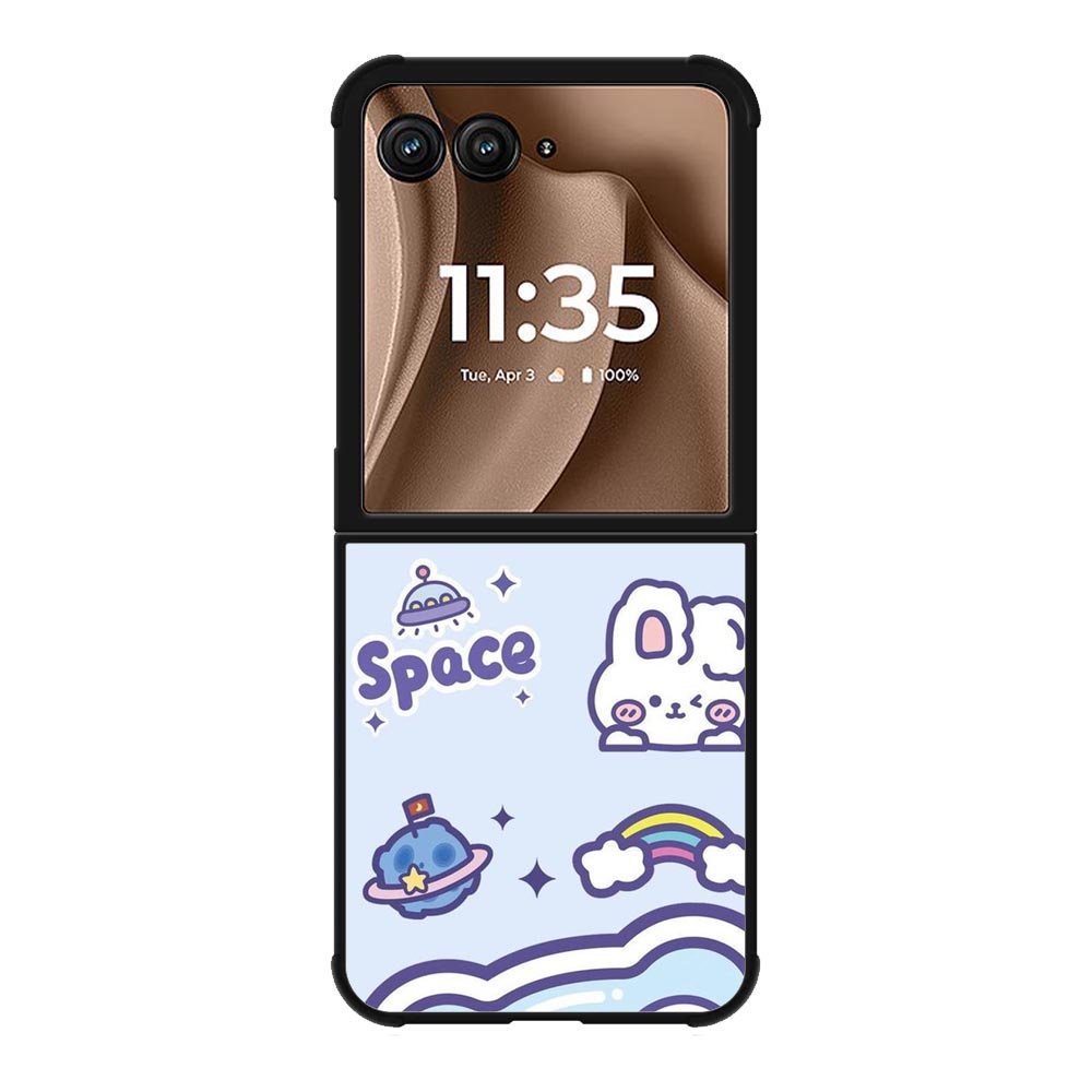 Bear space Motorola Moto RAZR Plus 2025 Case FE0072