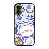 Bear space iPhone 17 Case FE0072