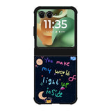 you make my world Motorola Moto RAZR 2025 Case FE0665