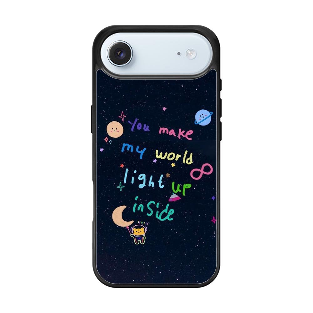 you make my world iPhone Air Case FE0665
