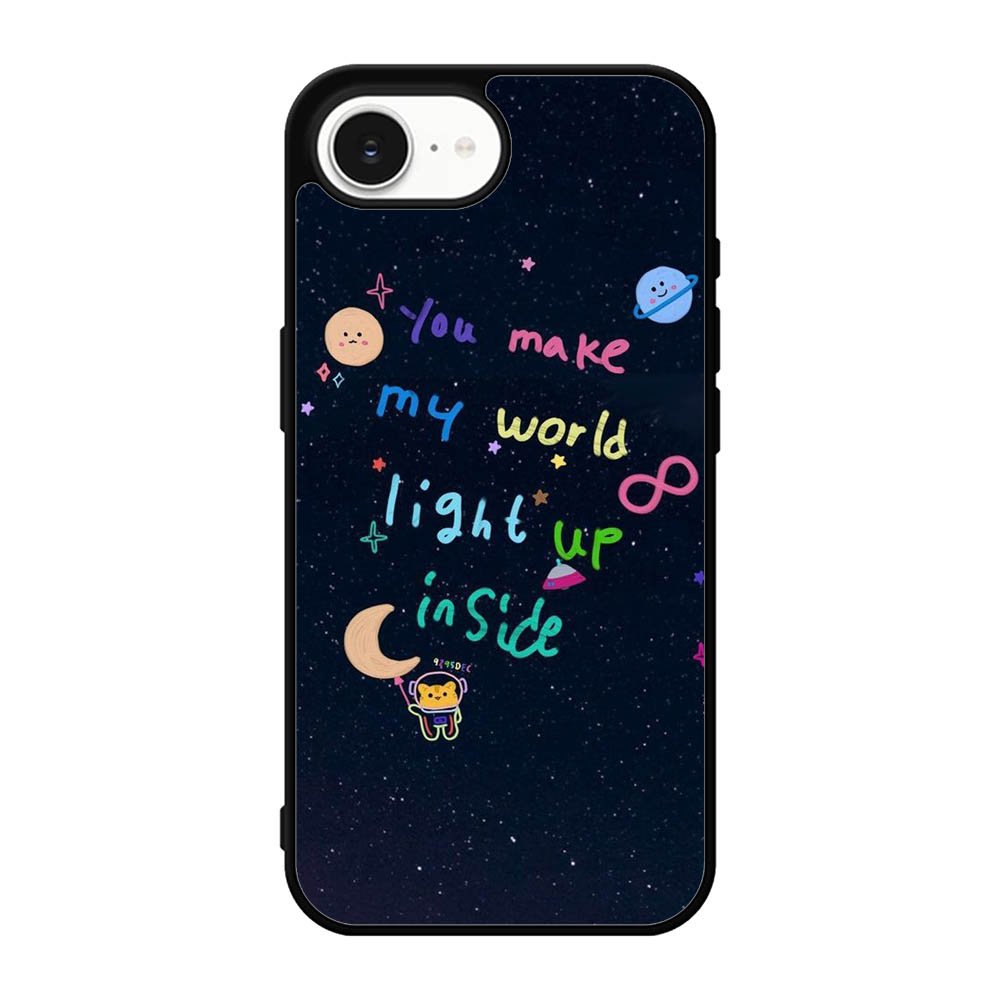 you make my world iPhone 17e Case FE0665