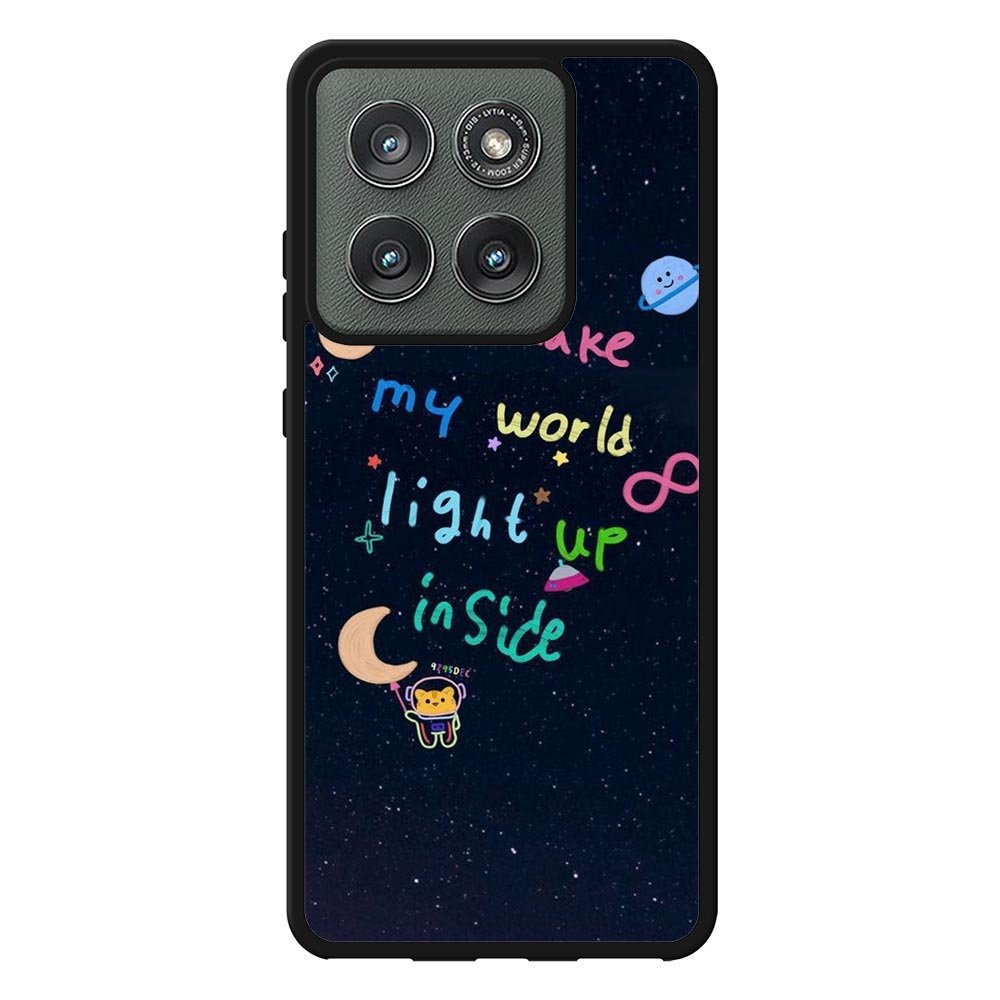 you make my world Motorola Moto Edge 2025 Case FE0665