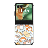 Dog pattern Motorola Moto RAZR 2025 Case FE0209