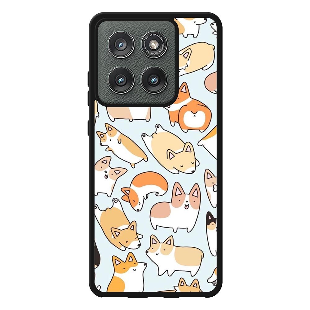 Dog pattern Motorola Moto Edge 2025 Case FE0209