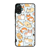 Dog pattern Samsung Galaxy A07 Case FE0209