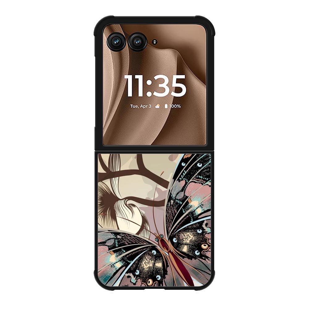 butterfly Motorola Moto RAZR Plus 2025 Case FE0119
