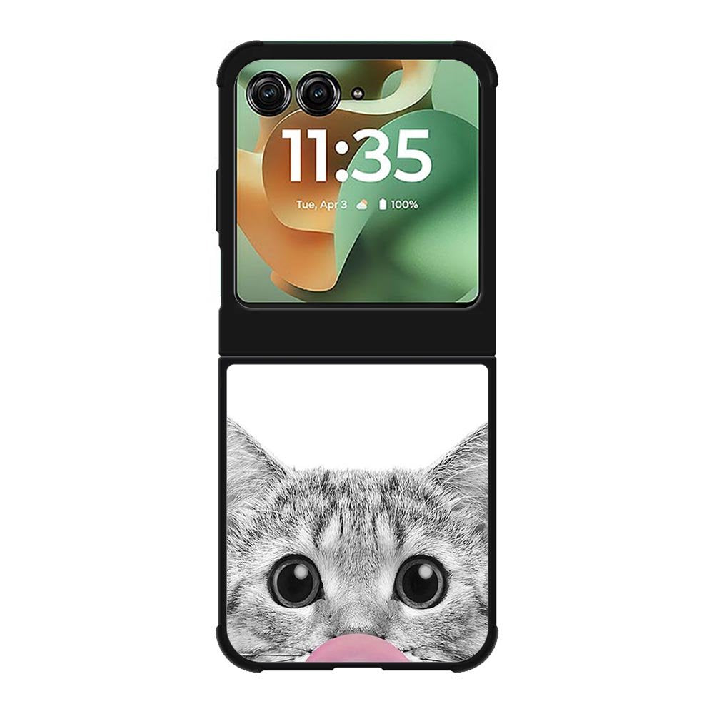 cat bubble Motorola Moto RAZR 2025 Case FE0134