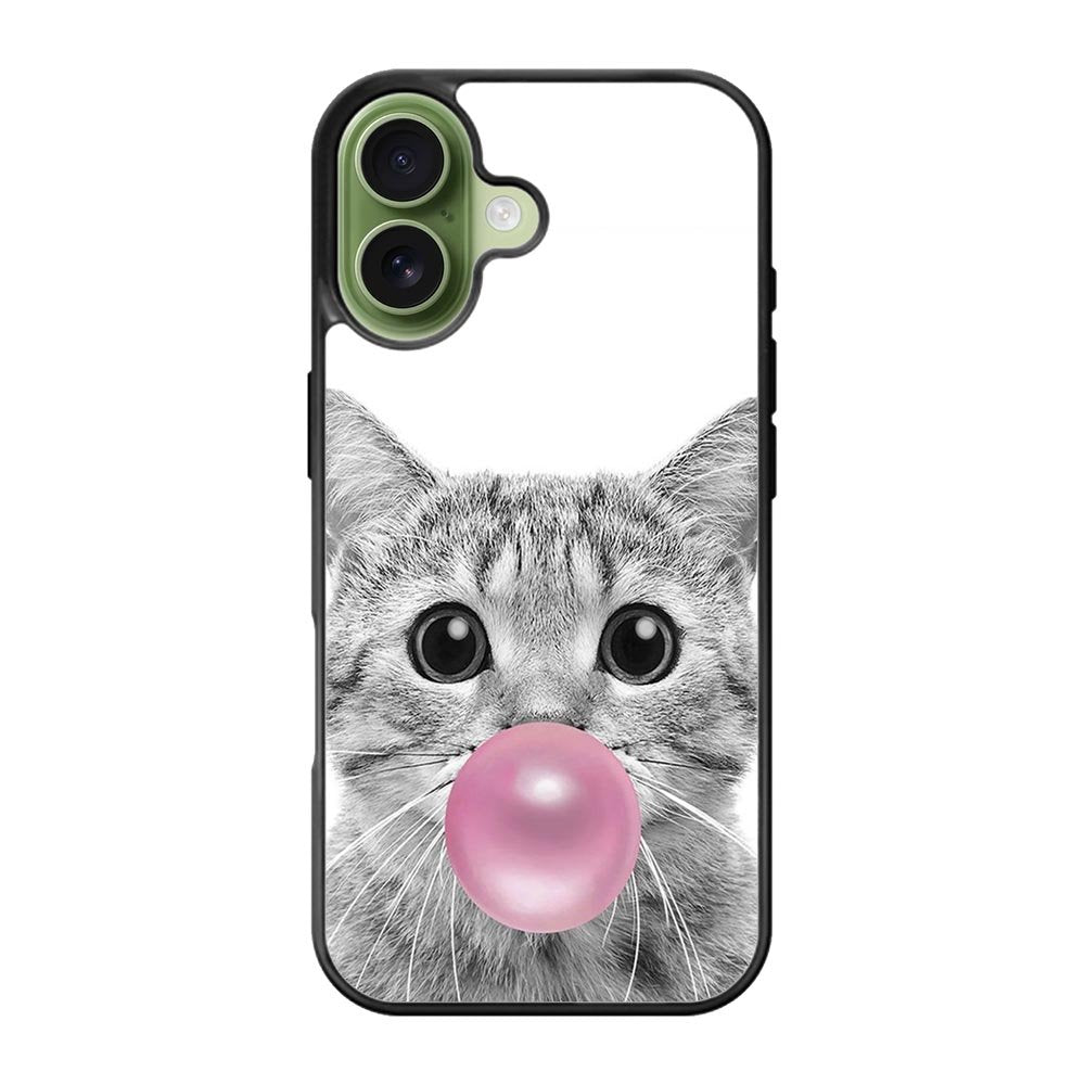 cat bubble iPhone 17 Case FE0134