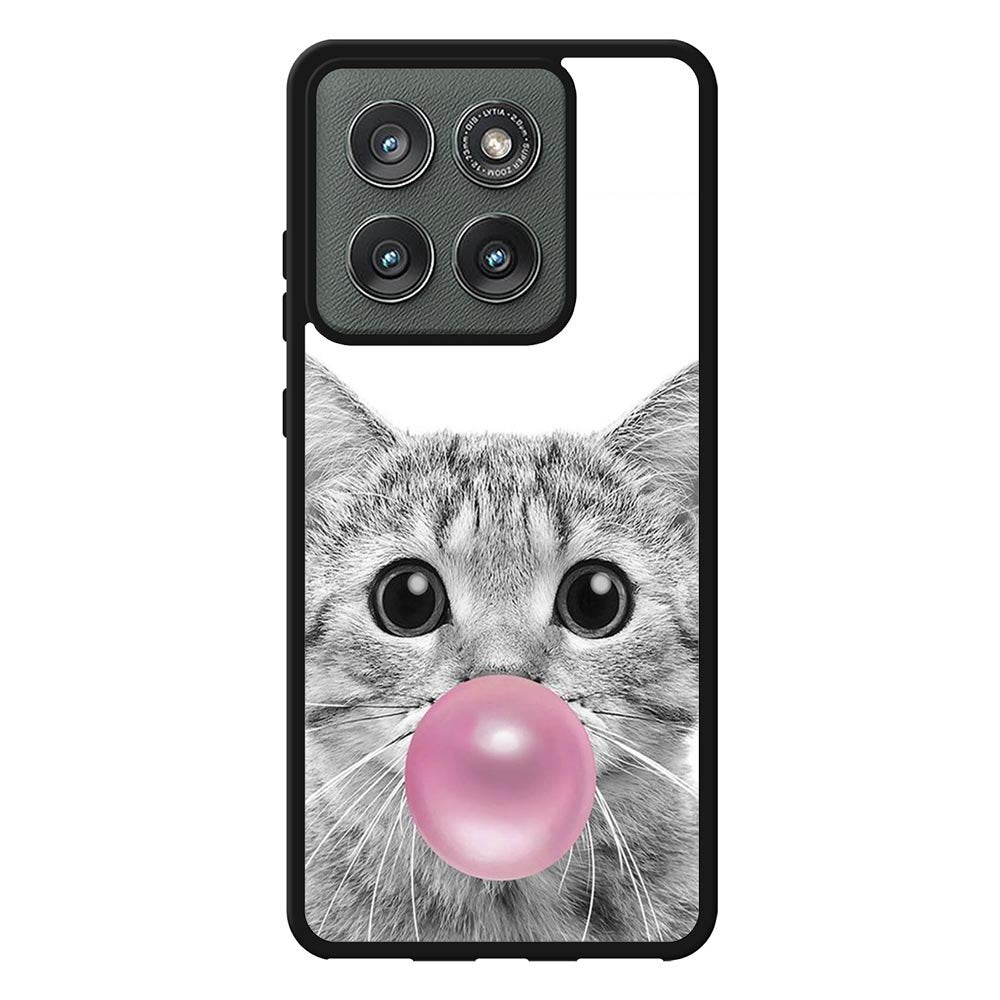 cat bubble Motorola Moto Edge 2025 Case FE0134