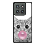 cat bubble Motorola Moto Edge 2025 Case FE0134