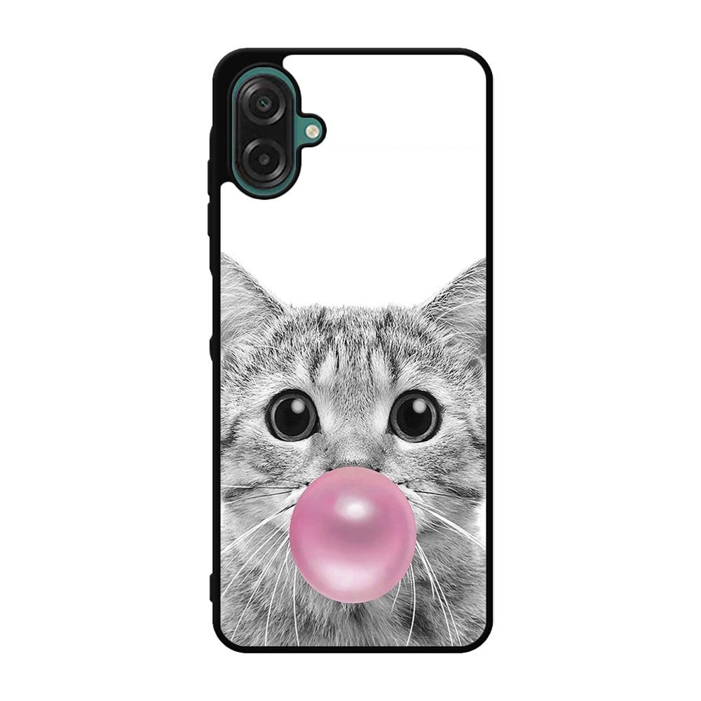 cat bubble Samsung Galaxy A07 Case FE0134