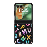 alfabet art Motorola Moto RAZR 2025 Case FE0020