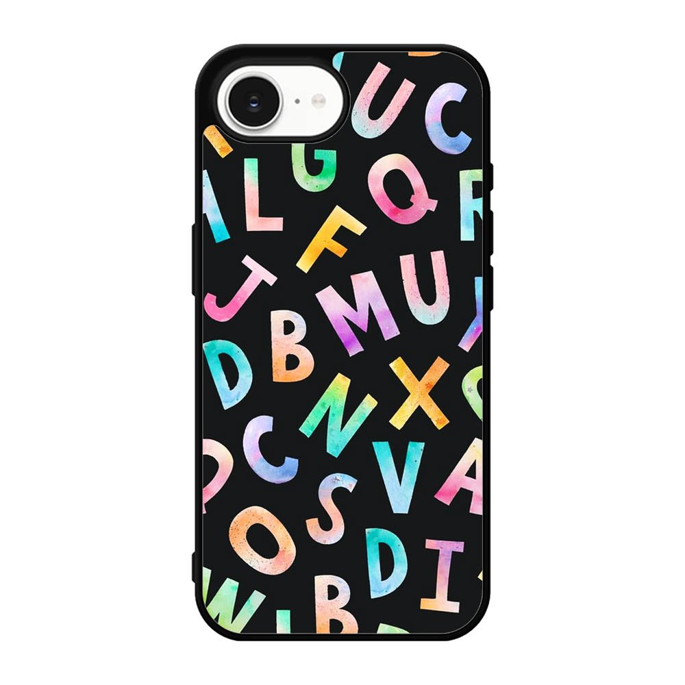 alfabet art iPhone 17e Case FE0020