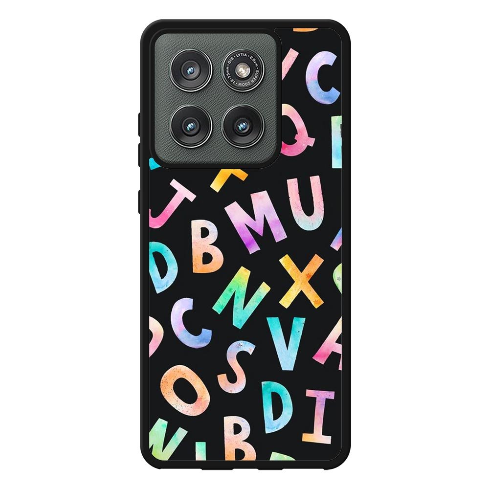 alfabet art Motorola Moto Edge 2025 Case FE0020