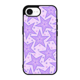 Star pattern violet iPhone 17e Case FE0592