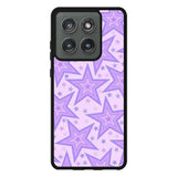 Star pattern violet Motorola Moto Edge 2025 Case FE0592