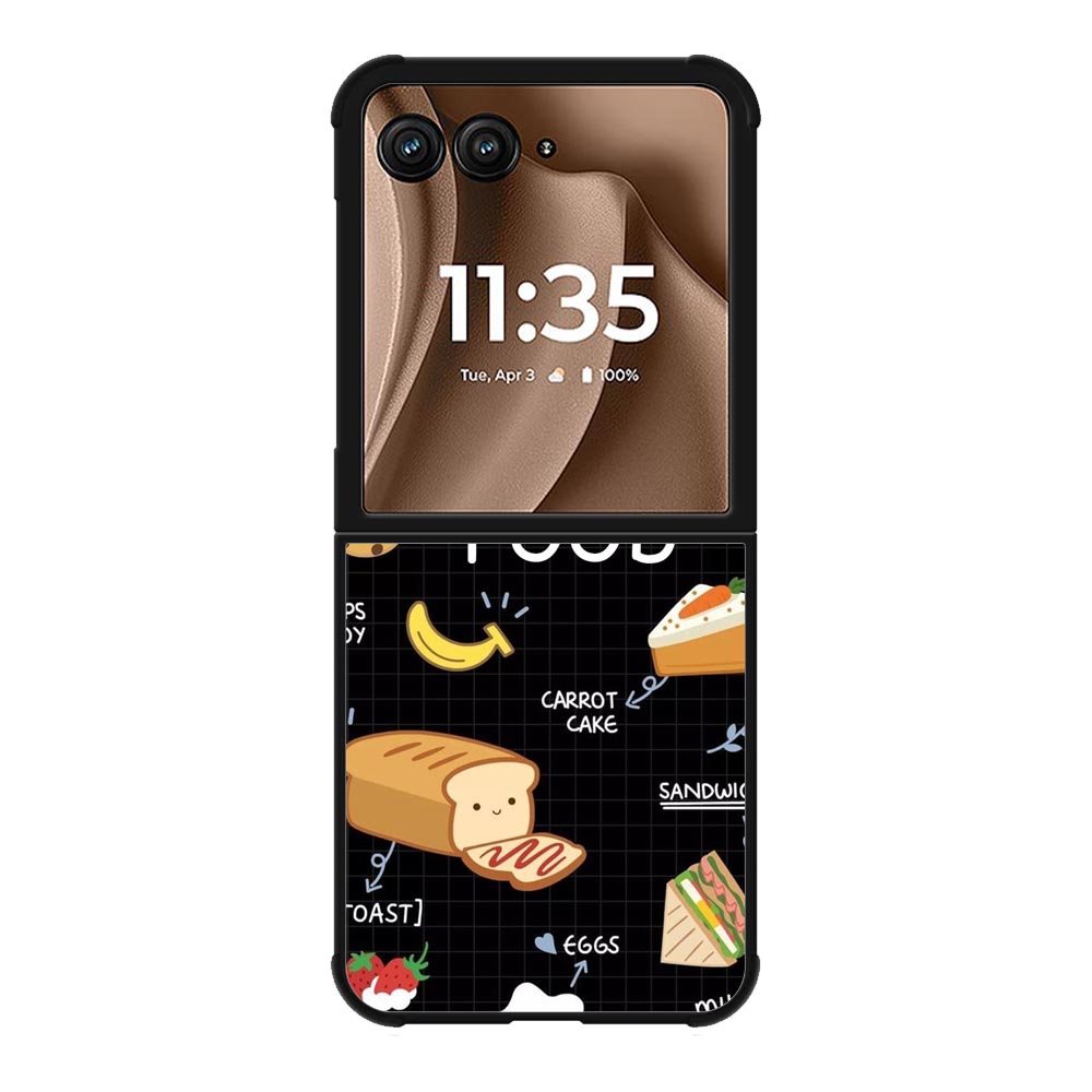 Food art Motorola Moto RAZR Plus 2025 Case FE0287