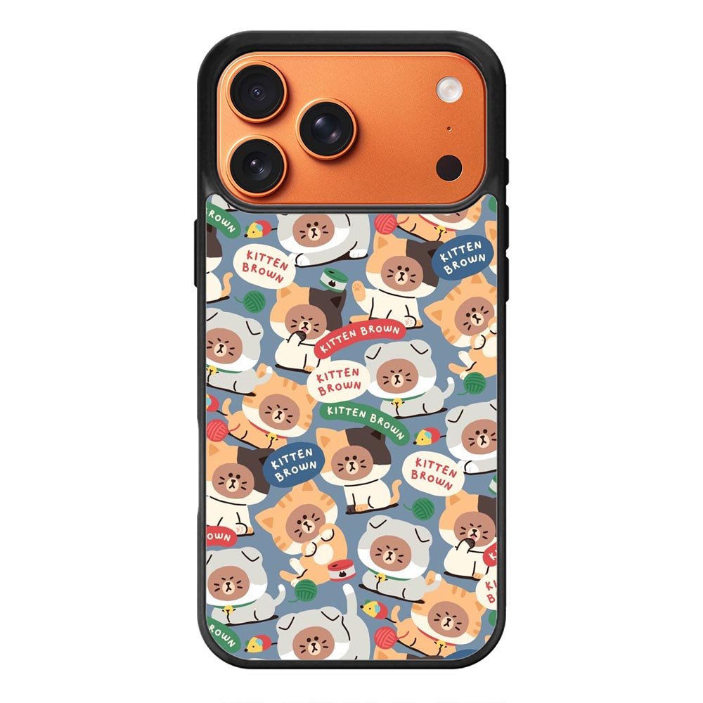 Kitten brown iPhone 17 Pro Case FE0386