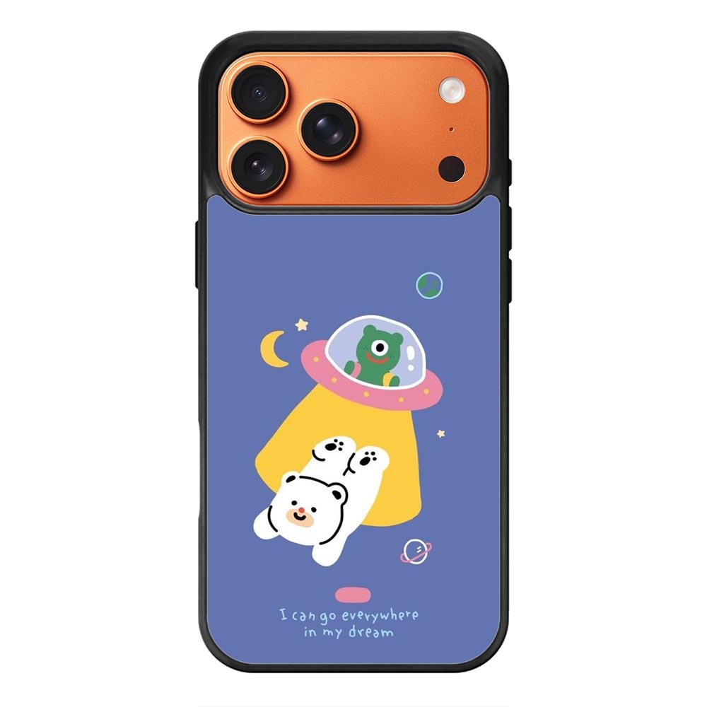 Alien X Bear iPhone 17 Pro Max Case FE0025