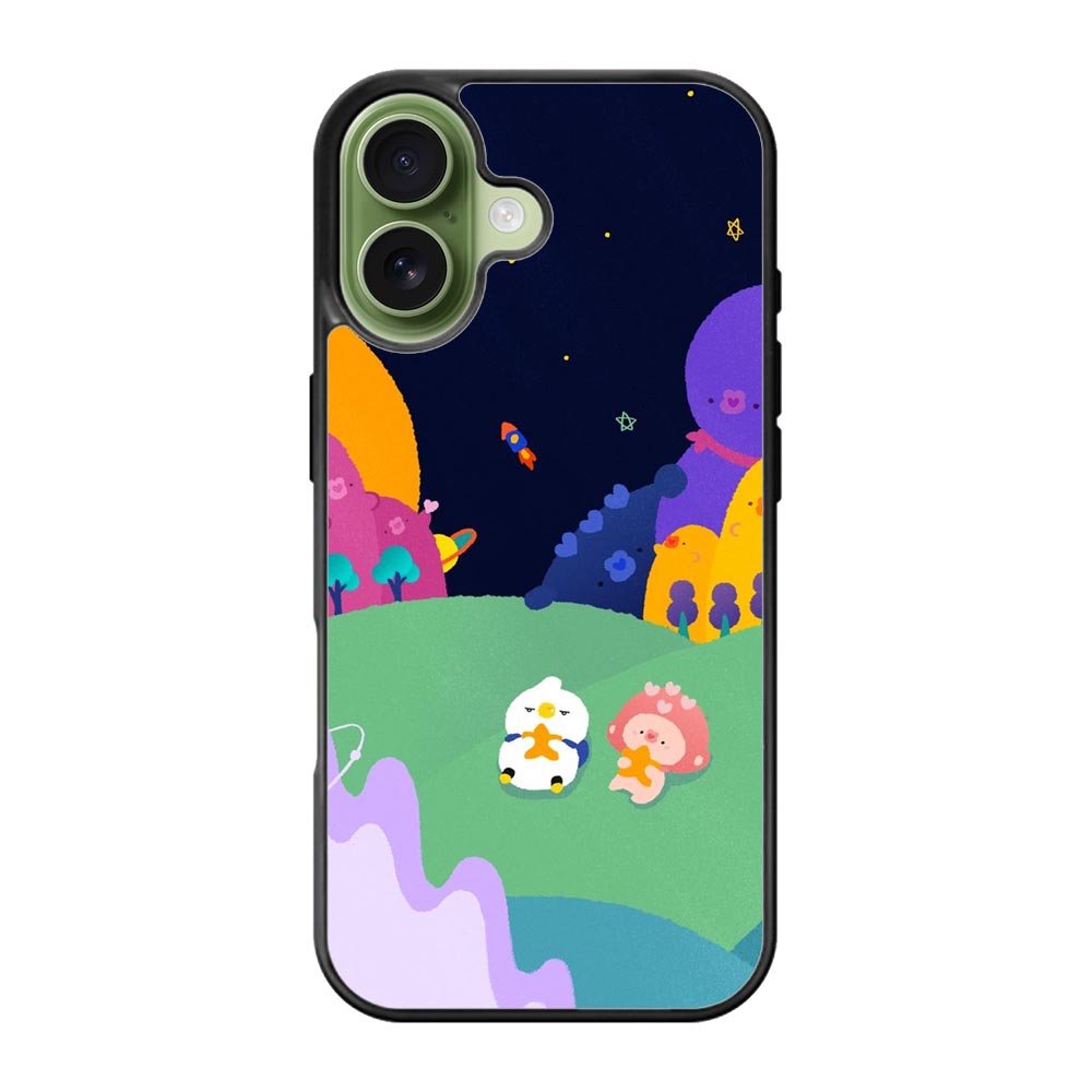 Duck and pig iPhone 17 Case FE0230