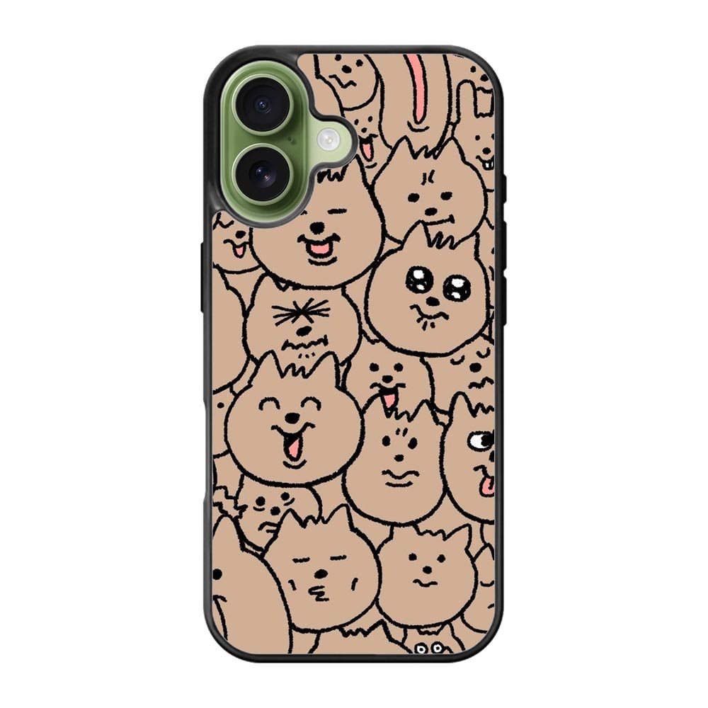 Face dog iPhone 17 Case FE0249