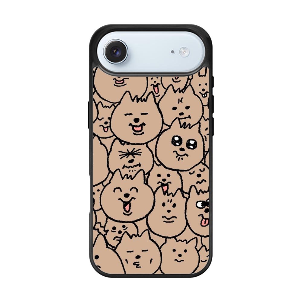 Face dog iPhone Air Case FE0249