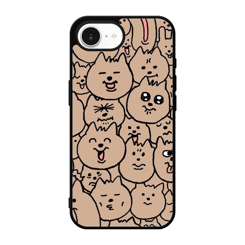 Face dog iPhone 17e Case FE0249