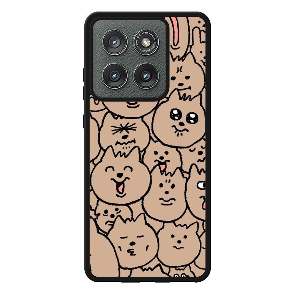 Face dog Motorola Moto Edge 2025 Case FE0249