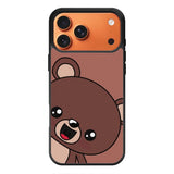 Bear brown iPhone 17 Pro Max Case FE0068