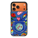 sticker jeans iPhone 17 Pro Case FE0595