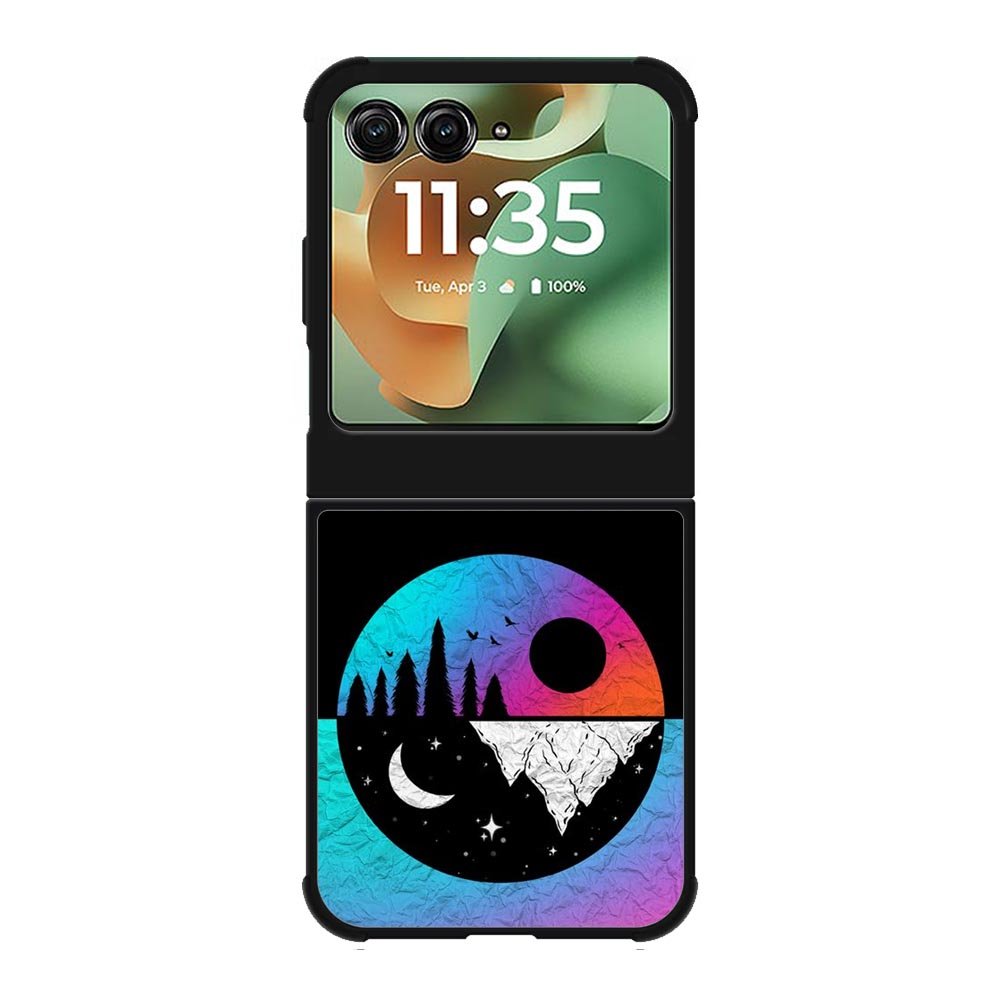 Moon and sun Motorola Moto RAZR 2025 Case FE0445