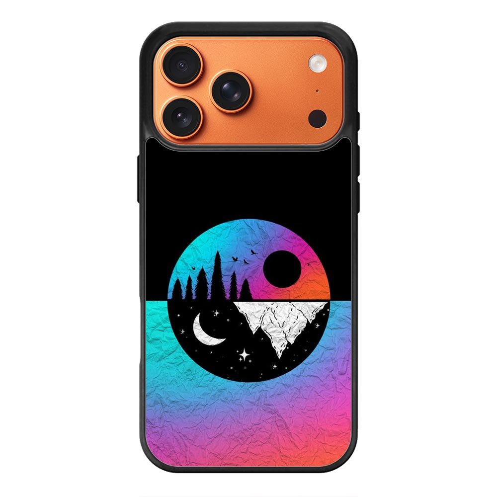Moon and sun iPhone 17 Pro Case FE0445