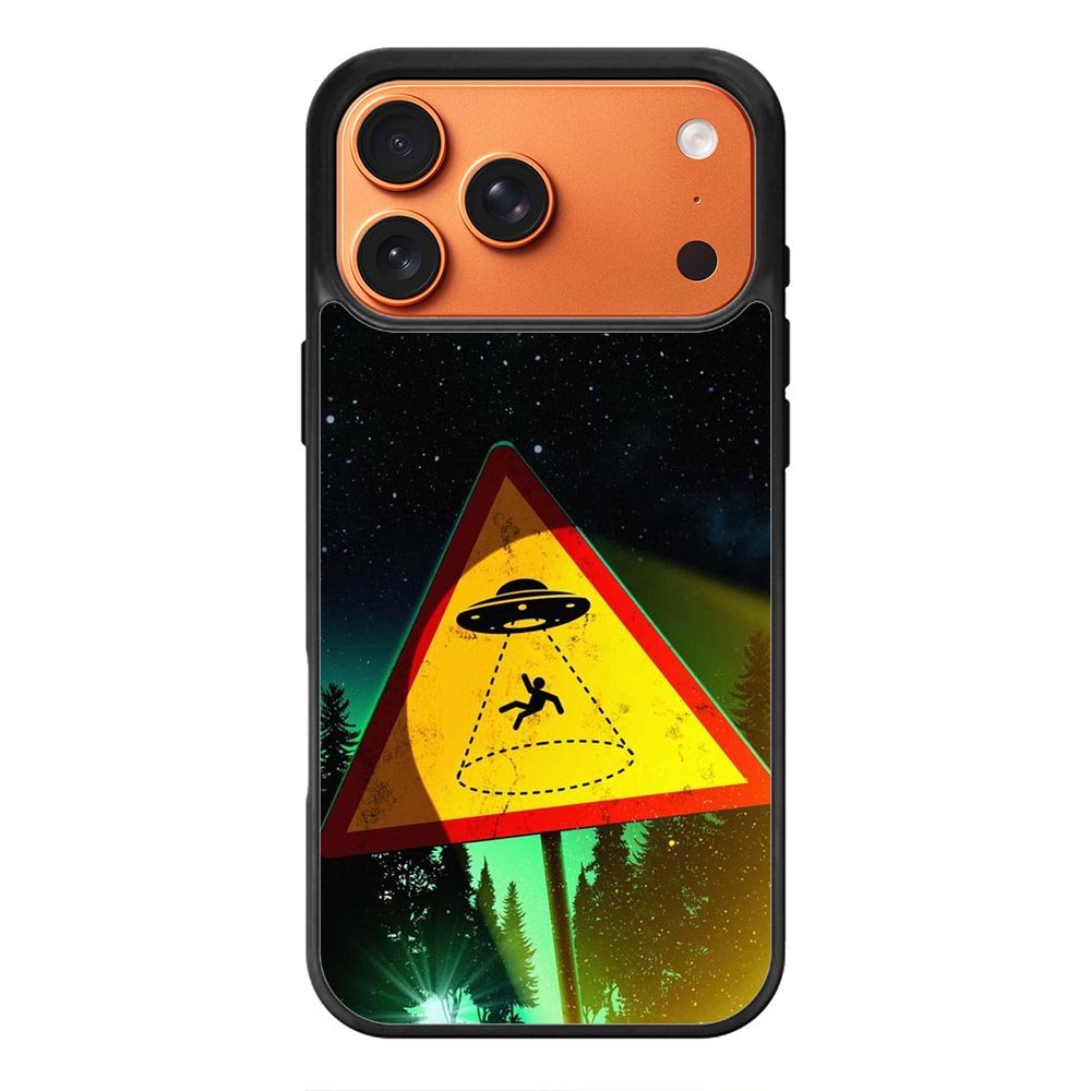 Alien Warning iPhone 17 Pro Max Case FE0024