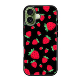 strawberry pattern iPhone 17 Case FE0597