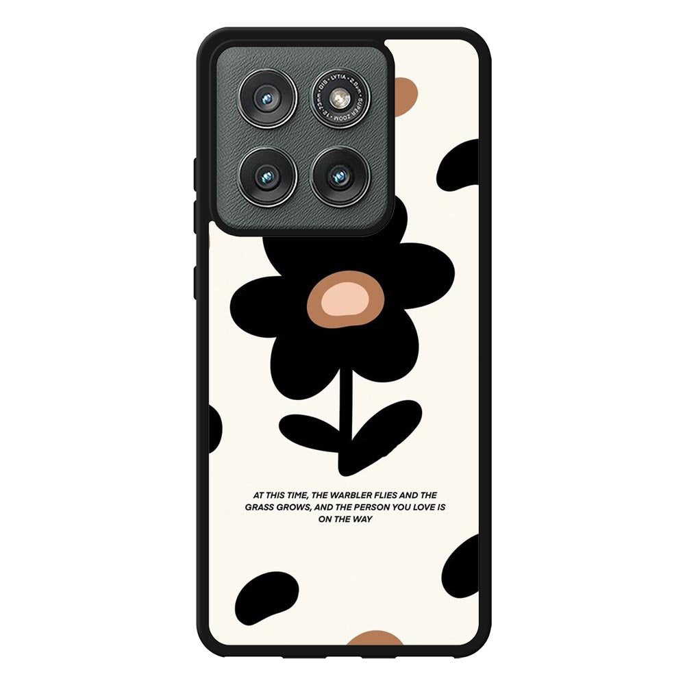 Flower quotes Motorola Moto Edge 2025 Case FE0279