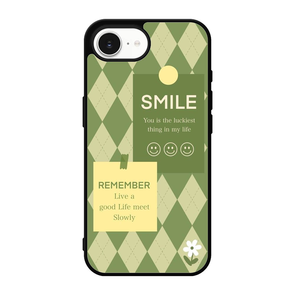 smile green iPhone 17e Case FE0572