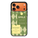 smile green iPhone 17 Pro Case FE0572
