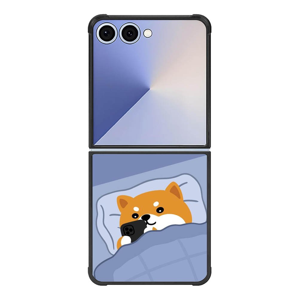 shiba sleeping FE0078 Samsung Galaxy Flip 7 5G Case