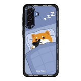 shiba sleeping Samsung Galaxy A17 Case FE0554